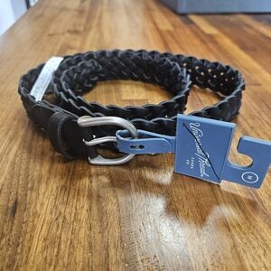 Universal Thread Black Braided Belt